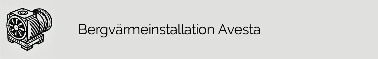 Bergvärmeinstallation Avesta