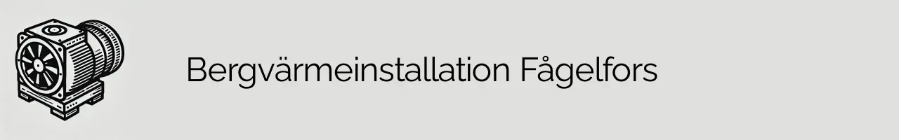 Bergvärmeinstallation Fågelfors