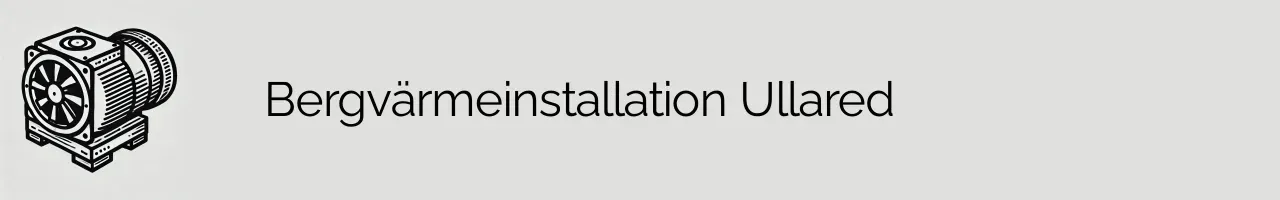 Bergvärmeinstallation Ullared